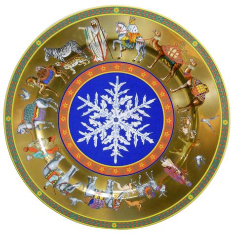 Versace Christmas Plate 